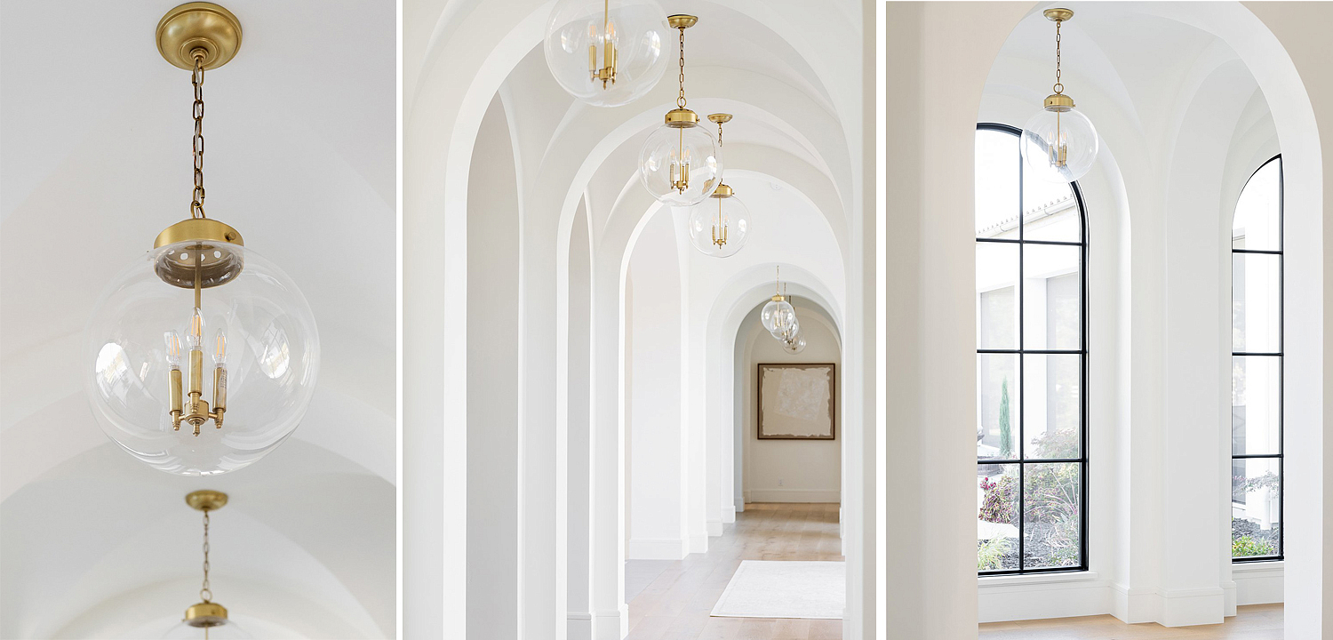Подвесной светильник Conor Globe Hanging lamp Gold Подвесной светильник Conor Globe Hanging lamp Gold - Loft-Concept в Самаре