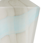 Настольная лампа стеклянная с тканевым абажуром Edges варинант исполнения - 1 | Loft Concept в Самаре