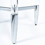 Приставной столик со стеклянной столешницей Deimos варинант исполнения - 5 | Loft Concept в Самаре