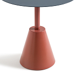 Стол для сада из стали Round Steel варинант исполнения - 3 | Loft Concept в Самаре