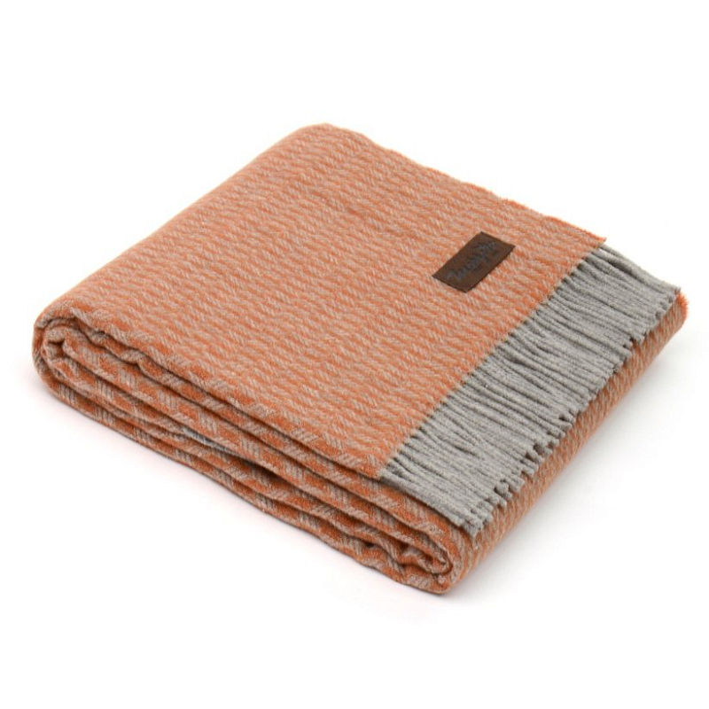 Плед GRIFONE 0002 Marzotto Розовый пастельный в Самаре | Loft Concept 