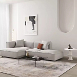 Дизайнерский журнальный стол белый в форме геометрических фигур Cydogic варинант исполнения - 2 | Loft Concept в Самаре