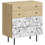 Комод с принтом на ящиках Elise Chest of Drawers варинант исполнения - 14 | Loft Concept в Самаре