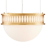 Подвесной светильник с фактурным золотым каркасом Exceptional Classic Design варинант исполнения - 1 | Loft Concept в Самаре