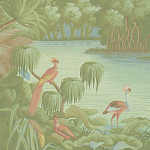 Обои ручная роспись Le Brésil Pastel варинант исполнения - 3 | Loft Concept в Самаре