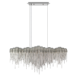 Люстра подвесная с металлическими дугами и длинными цепочками 115 см Atlantis Chain варинант исполнения - 11 | Loft Concept в Самаре