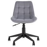 Мягкое компьютерное кресло Plushe Grey варинант исполнения - 3 | Loft Concept в Самаре