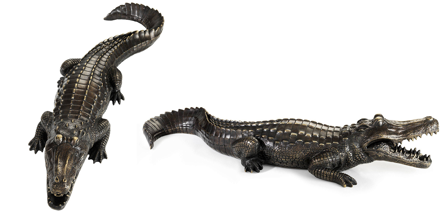 Статуэтка Eichholtz Crocodile Статуэтка Eichholtz Crocodile - Loft-Concept в Самаре