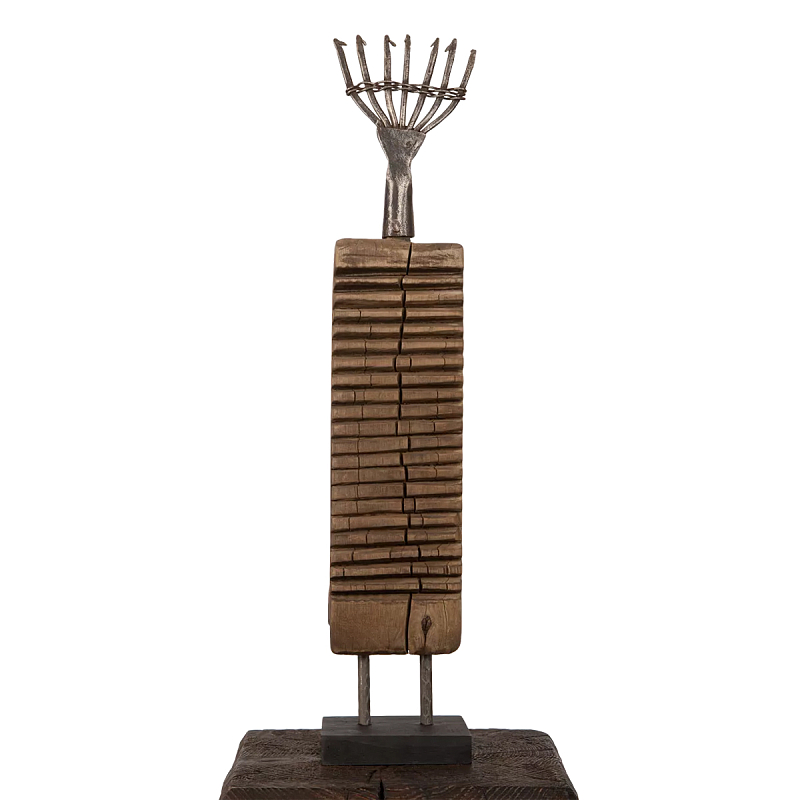 Скульптура «Антропоморфная фигура 3» Коричневый Серый в Самаре | Loft Concept 