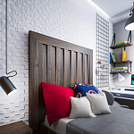 Гипсовая 3D Панель E-05 варинант исполнения - 1 | Loft Concept в Самаре