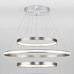 Люстра Light Ring Vertical Silver 5 колец серебро варинант исполнения - 4 | Loft Concept в Самаре