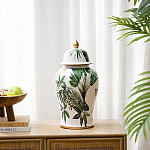 Ваза из фарфора с ручной росписью Leopard Collection  варинант исполнения - 4 | Loft Concept в Самаре