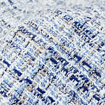 Мебельная ткань Букле синий цвет 150 см T2-118 варинант исполнения - 1 | Loft Concept в Самаре