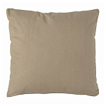 Подушка декоративная хлопковая бежевого цвета с абстрактным принтом Elysian Flow Sand варинант исполнения - 2 | Loft Concept в Самаре