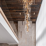 Люстра большая с прозрачными подвесками в форме капель Droplet Chandelier варинант исполнения - 2 | Loft Concept в Самаре