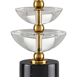 Настольная лампа с чашеобразными дисками на корпусе Glowing Waterfall варинант исполнения - 1 | Loft Concept в Самаре