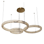 Люстра с 3-мя кольцами из натурального камня Minerals of Light варинант исполнения - 5 | Loft Concept в Самаре