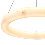 Люстра круглая с цельным каменным корпусом Unbreakable Stone варинант исполнения - 7 | Loft Concept в Самаре