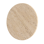 Бра с круглым плафоном из травертина Shaw Marble Lighting варинант исполнения - 4 | Loft Concept в Самаре