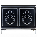 Черный комод в стиле арт-деко Luciano варинант исполнения - 1 | Loft Concept в Самаре