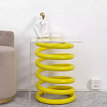 Дизайнерский журнальный стол на 2-х конусообразных ножках Epykopy варинант исполнения - 1 | Loft Concept в Самаре