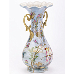 Ваза фарфоровая с попугаями Gaya варинант исполнения - 5 | Loft Concept в Самаре