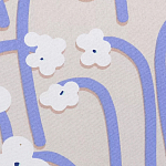 Подушка декоративная с цветочным принтом Blossom Essence Lily варинант исполнения - 3 | Loft Concept в Самаре