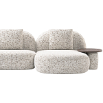 Модульный Диван Orus с кушеткой и столиком варинант исполнения - 5 | Loft Concept в Самаре