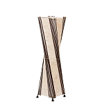 Торшер из перламутра на металлическом каркасе Indonesian Wave варинант исполнения - 3 | Loft Concept в Самаре