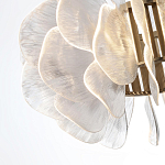 Люстра с декором в виде крупных рельефных лепестков 80 см Ethereal Bloom варинант исполнения - 6 | Loft Concept в Самаре