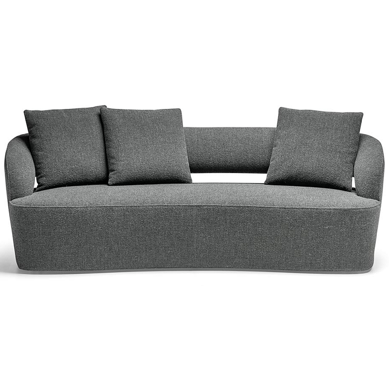 Дизайнерский диван LUCIO Sofa Серый Белый в Самаре | Loft Concept 