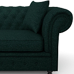 Мебельная ткань Шенилл темно-зеленый цвет 138 см T4-36 варинант исполнения - 8 | Loft Concept в Самаре