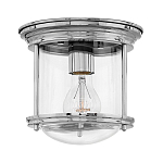 Потолочный светильник для ванных комнат с цилиндрическим стеклянным плафоном и одной лампой Hinkley варинант исполнения - 13 | Loft Concept в Самаре