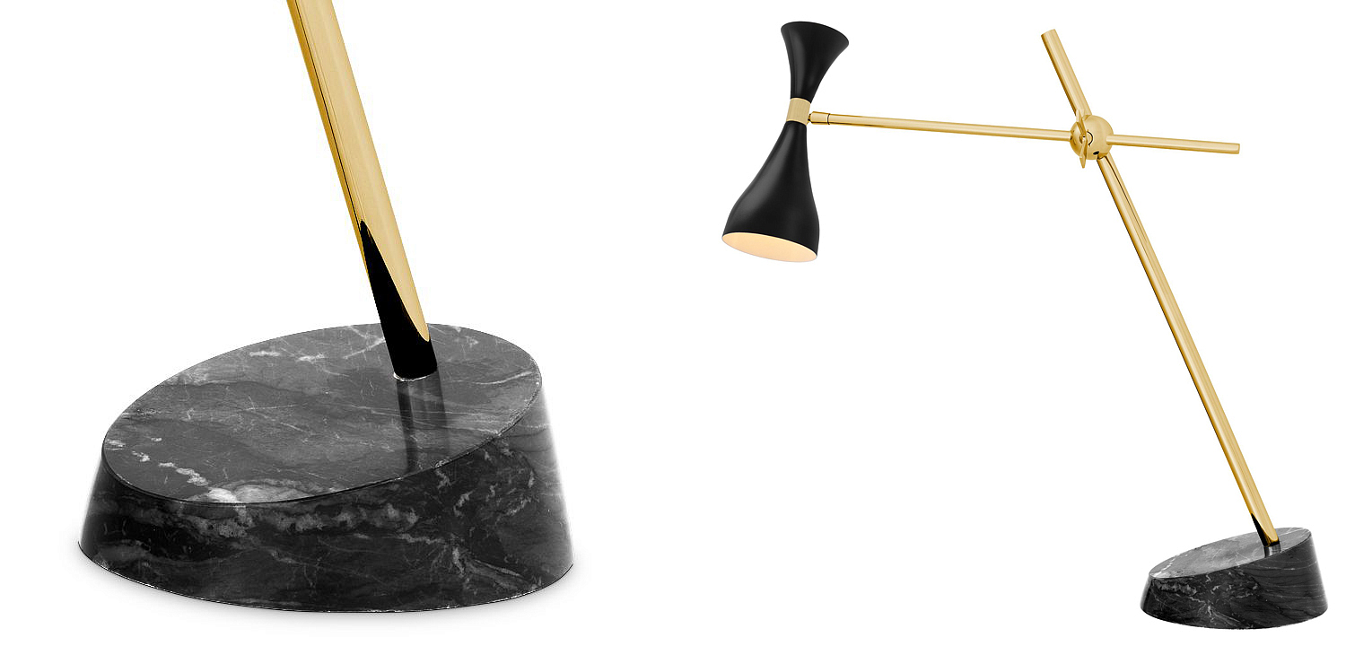 Настольная лампа Eichholtz Desk Lamp Cordero xl Настольная лампа Eichholtz Desk Lamp Cordero xl - Loft-Concept в Самаре