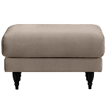 Мягкий пуф на деревянных ножках Garner Pouf варинант исполнения - 1 | Loft Concept в Самаре