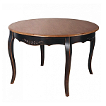 Стол круглый из массива березы в стиле прованс Vintage варинант исполнения - 2 | Loft Concept в Самаре