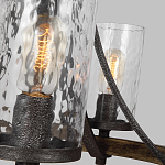 Люстра с цилиндрическим плафонами из толстого волнистого стекла в индустриальном стиле Feiss варинант исполнения - 17 | Loft Concept в Самаре