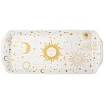 Блюдо прямоугольное из фарфора с рисунком звезд и созвездий Porcelain Astronomy Collection варинант исполнения - 1 | Loft Concept в Самаре