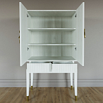 Кабинетный шкаф Elsa Dreams White с 2-мя ящиками варинант исполнения - 4 | Loft Concept в Самаре