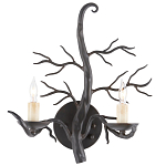 Бра черное в виде ствола дерева Branched Tree варинант исполнения - 2 | Loft Concept в Самаре