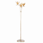 Торшер с 3-мя плафонами в виде цветов Golden Bird of Paradise варинант исполнения - 3 | Loft Concept в Самаре