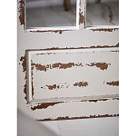 Зеркало-окно с эффектом старения в венецианском стиле Venetian White Mirror варинант исполнения - 4 | Loft Concept в Самаре