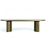 Дизайнерский рабочий стол из металла BLEVIO Table варинант исполнения - 9 | Loft Concept в Самаре