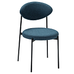 Стул металлический с мягкой спинкой и сиденьем Alfie Chair варинант исполнения - 2 | Loft Concept в Самаре