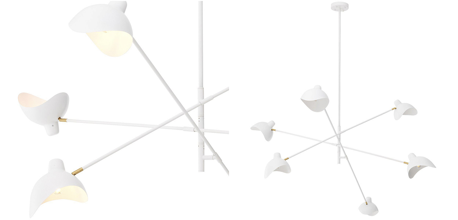 Люстра Eichholtz Chandelier Meryll White Люстра Eichholtz Chandelier Meryll White - Loft-Concept в Самаре
