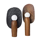 Настольная лампа из дерева Decorative Wooden Lamp варинант исполнения - 1 | Loft Concept в Самаре