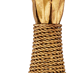 Люстра золотая с декором в виде перьев Bunch of Feathers варинант исполнения - 2 | Loft Concept в Самаре