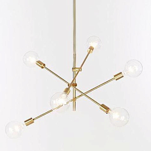 Люстра Cliff Pendant 6 плафонов