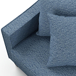 Мебельная ткань Шенилл голубой цвет 138 см T4-26 варинант исполнения - 4 | Loft Concept в Самаре