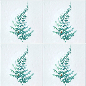 Плитка с узором Папоротник